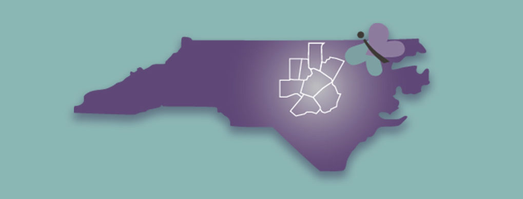 service area map of north carolina