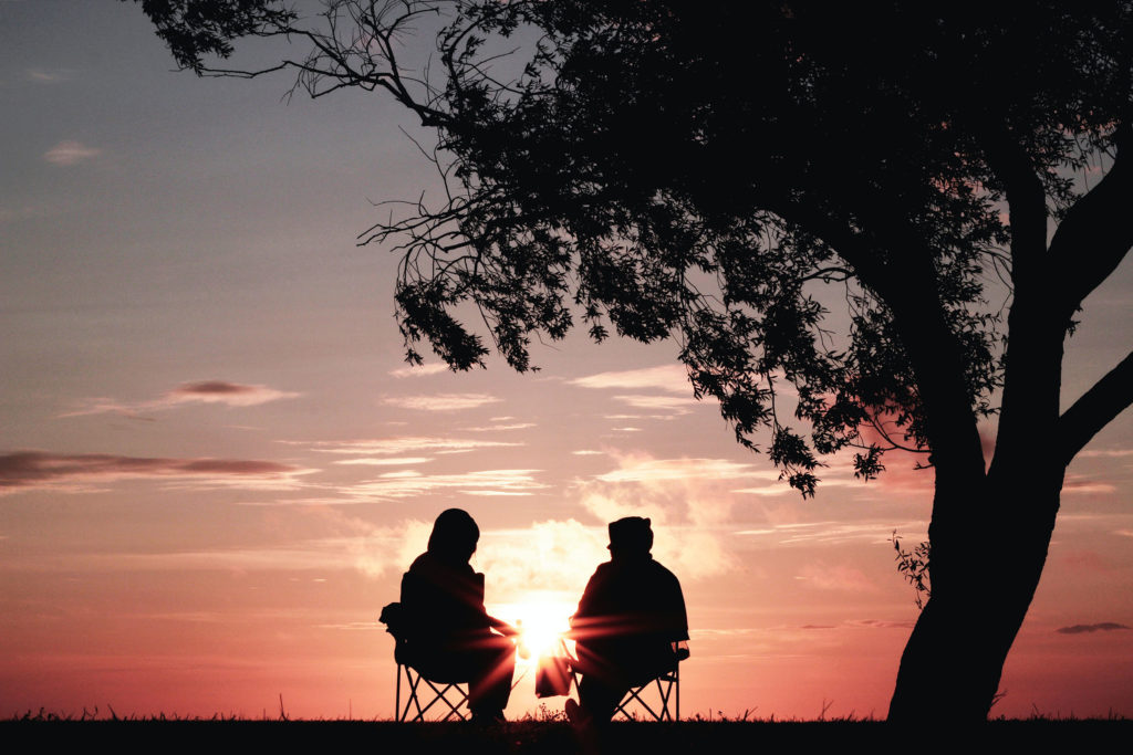 couple at sunrise