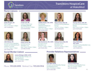 Transitions HospiceCare-WakeMed
